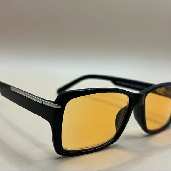 ABBOT OPTICAL -AMBER LENS-BLUE LIGHT BLOCKING GAMING & COMPUTER GLASSES W-MAG - Picture 5 of 11